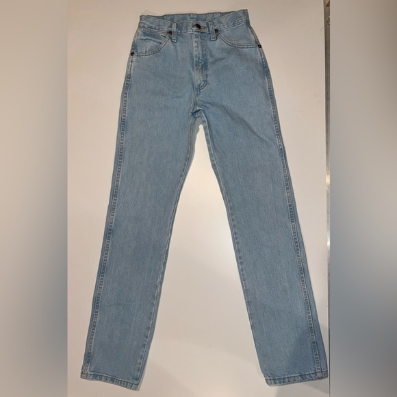 Light wash Vintage Wranglers Size 5 - Picture 3 of 6